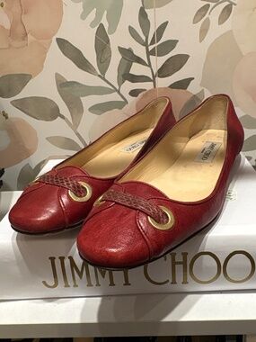 Jimmy Choo red flats